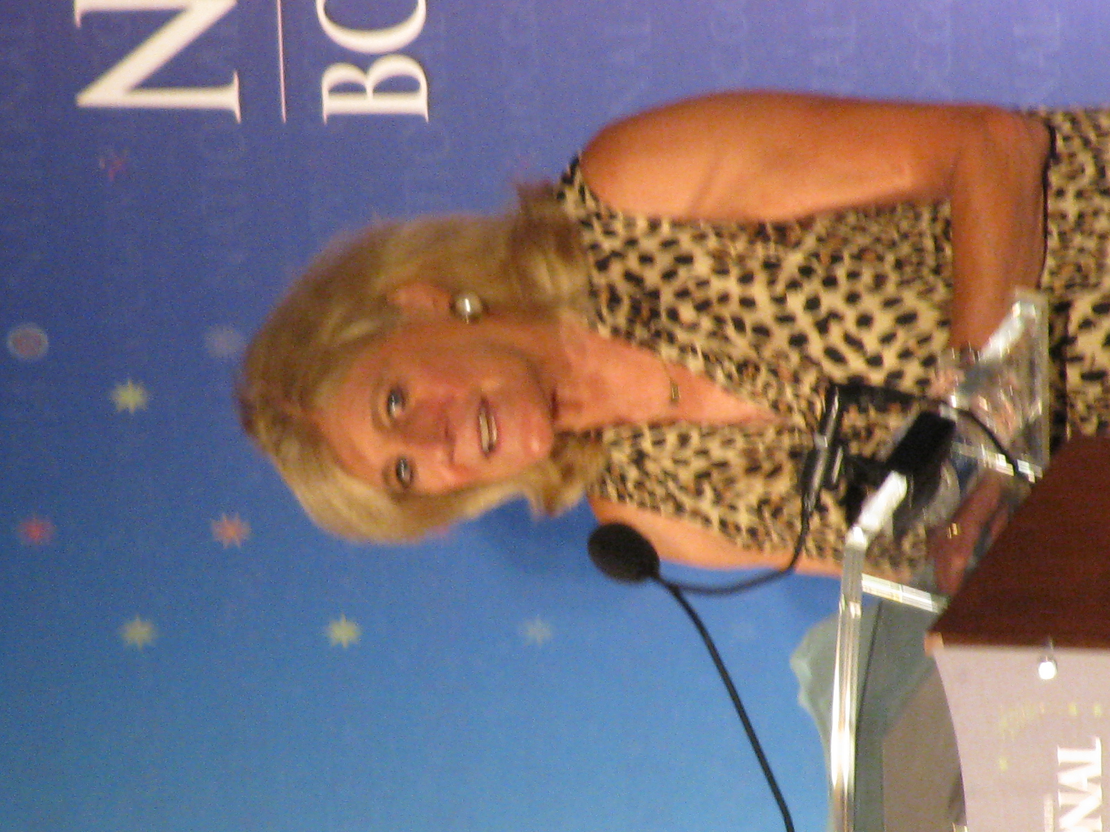 Lynn Sherr reading at the 2014 National Book Festival