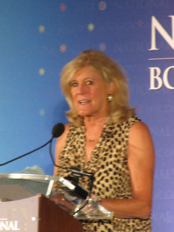 Lynn Sherr reading at the 2014 National Book Festival
